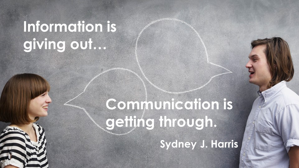 Information versus Communication